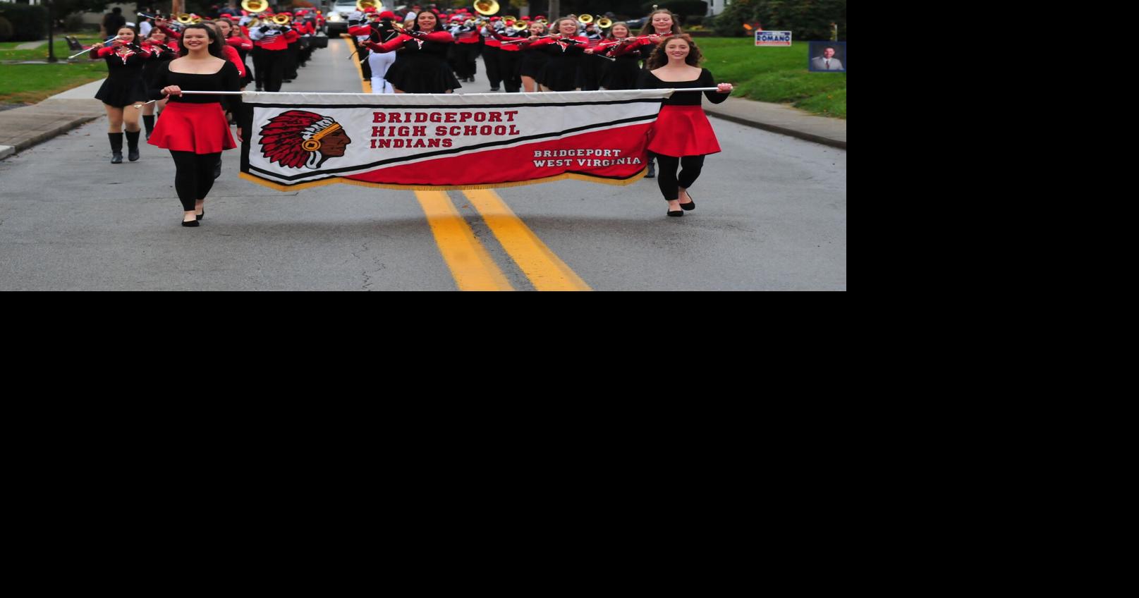 Bridgeport, West Virginia, High School parade draws a crowd