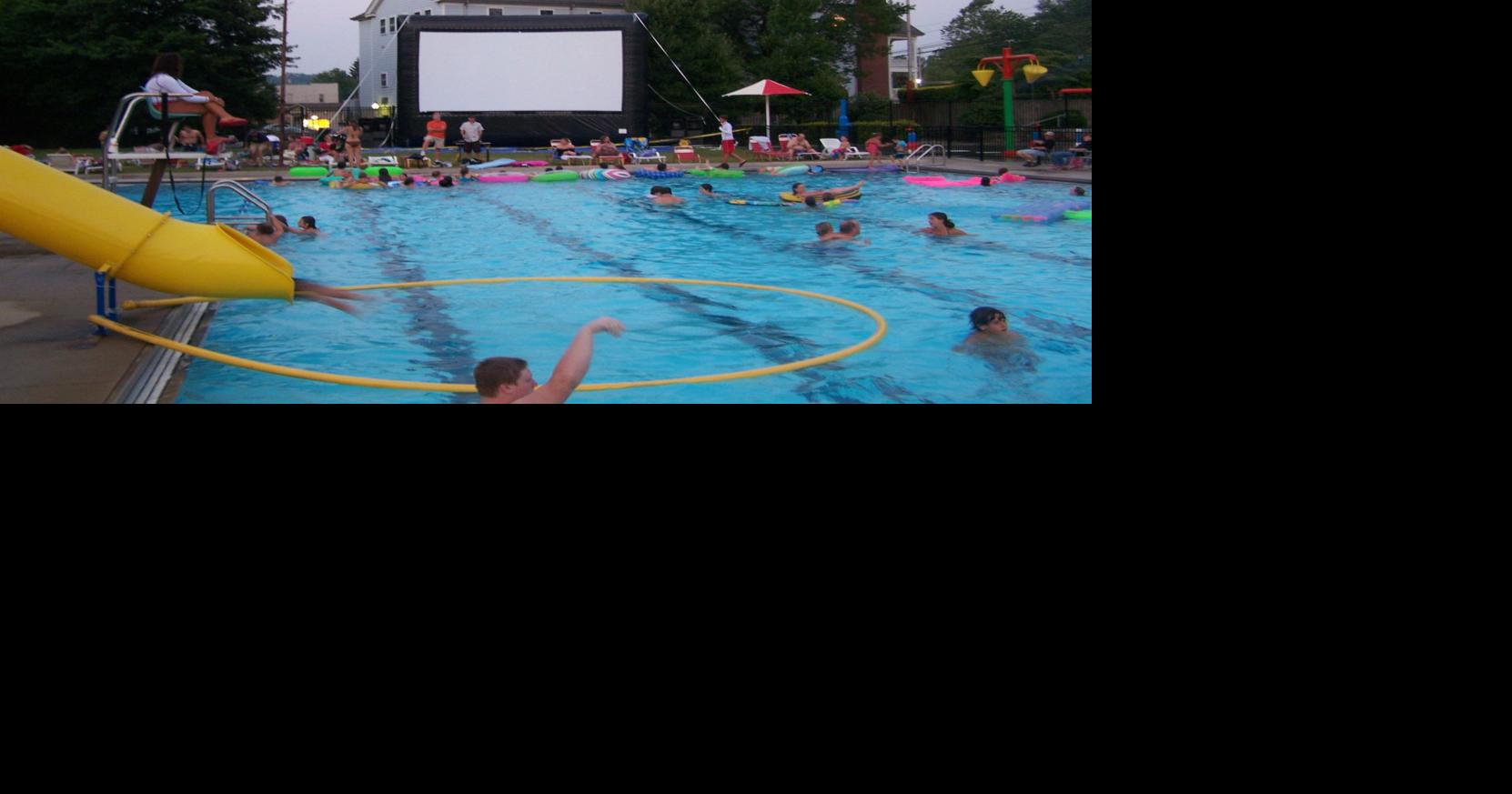Bridgeport (West Virginia) City Pool will offer at least a pair of divein movie nights this