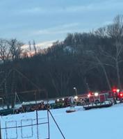 Officials in Point Pleasant say there is no indication of someone falling through ice, and conclude search