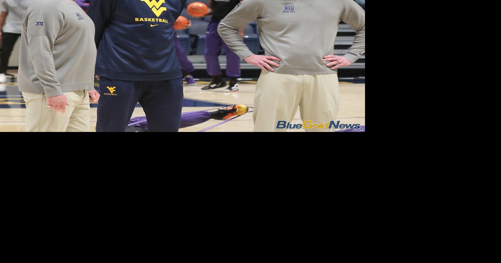 WVU Basketball Ron Everhart DerMarr Johnson Josh Eilert Front West