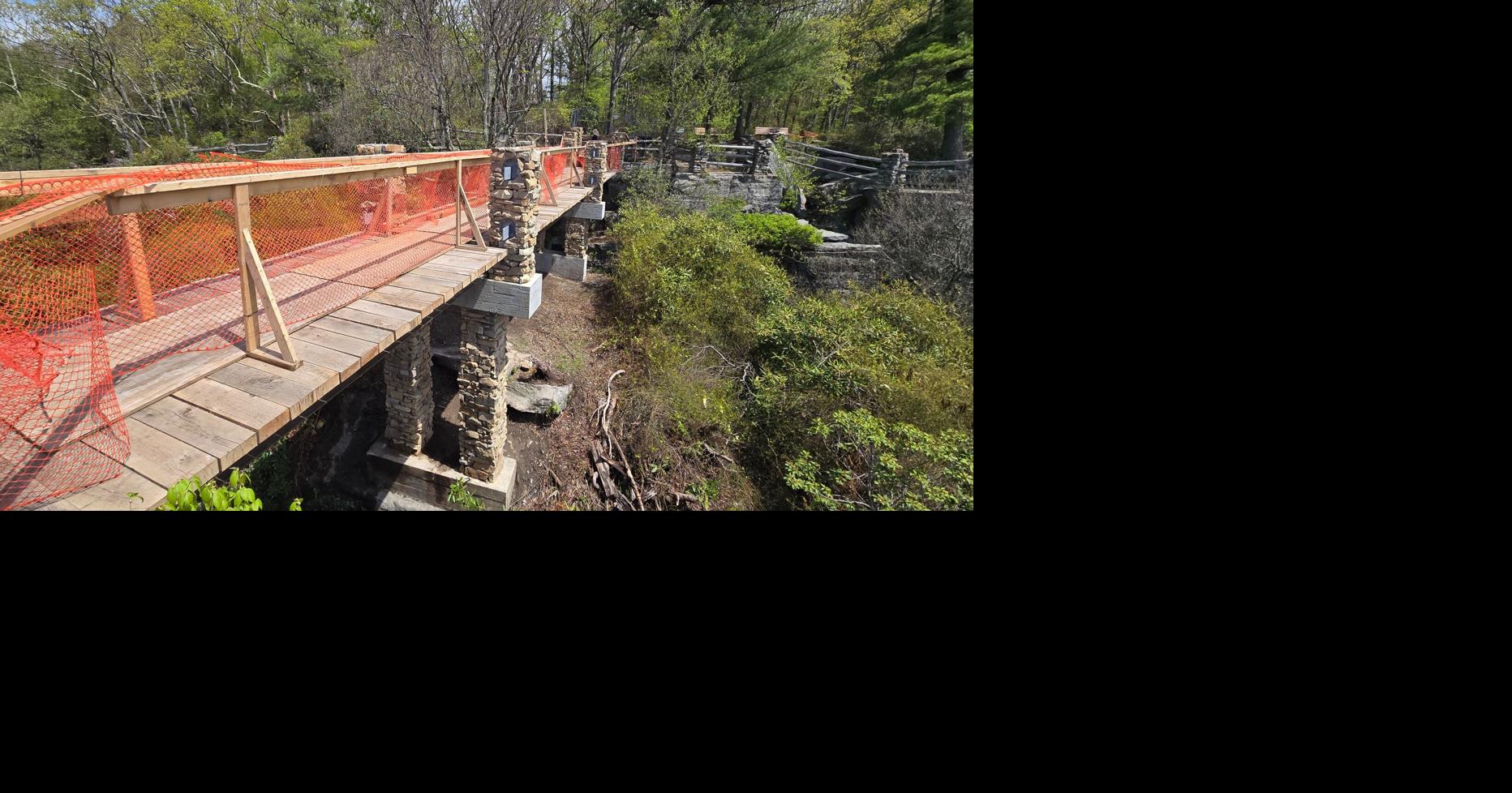 Construction projects at Coopers Rock aim to prepare state forest for busy summer season