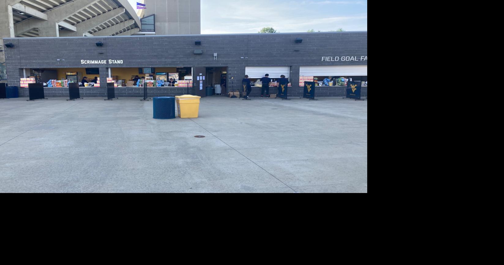 WVU football 0912 Concession Stand front