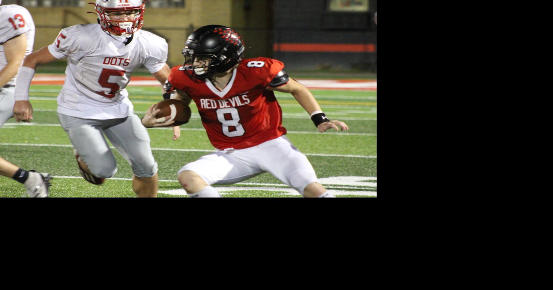 Simmons is the ball carrier
