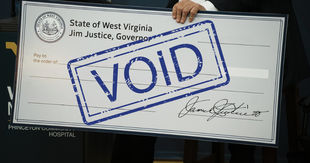 Bouncing Checks: West Virginia Gov. Justice's financials focus of U.S. Senate race - Vimarsana News