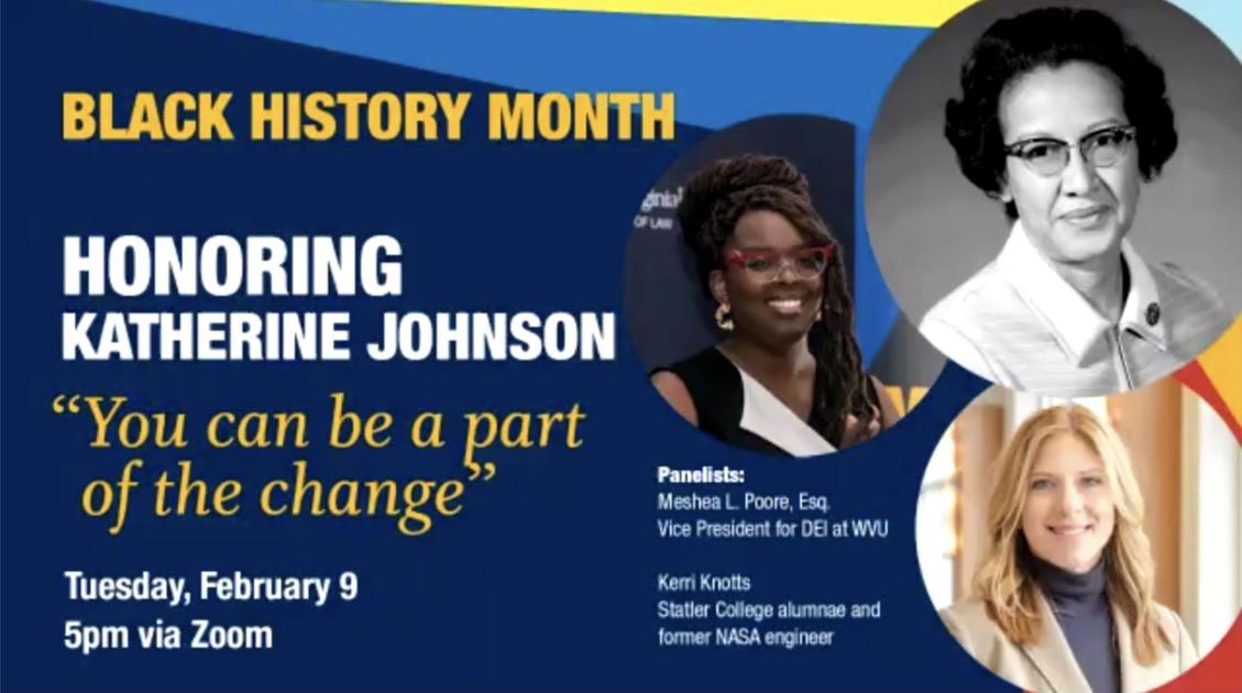 Life, legacy of NASA icon Katherine Johnson honored by West Virginia University Statler College online presentation