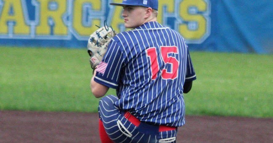 Grafton Post 12 baseball rides strong pitching, timely hitting past Elkins Post 29, 8-4