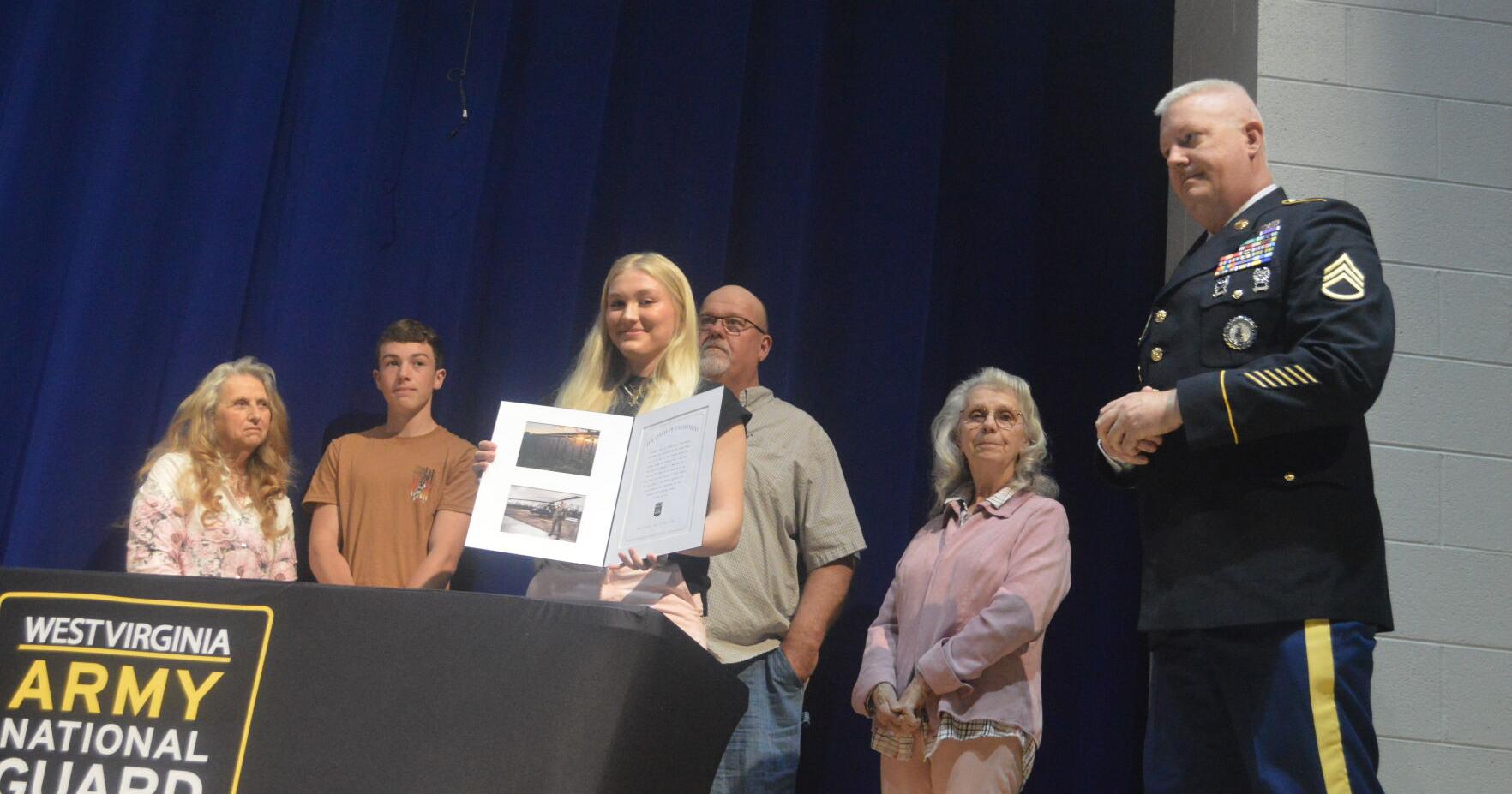Lewis County (West Virginia) High School seniors commit to military futures - Vimarsana News