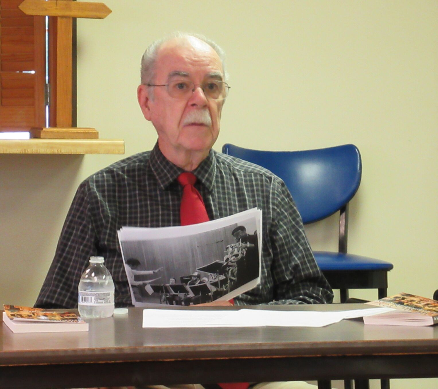 Fred Riley Bey RIley shares stories from his book with Genealogy Society | Mineral ...