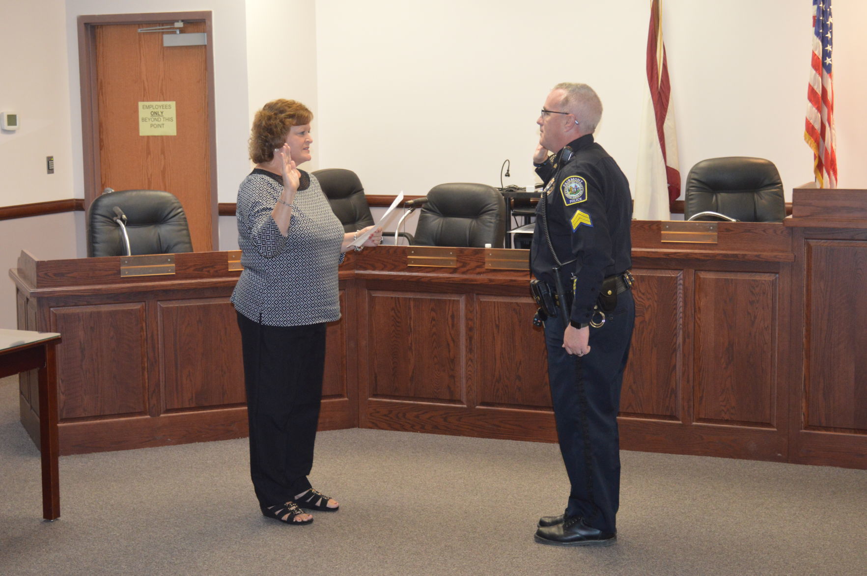 Fairmont WV Police Department s Wolford promoted to lieutenant