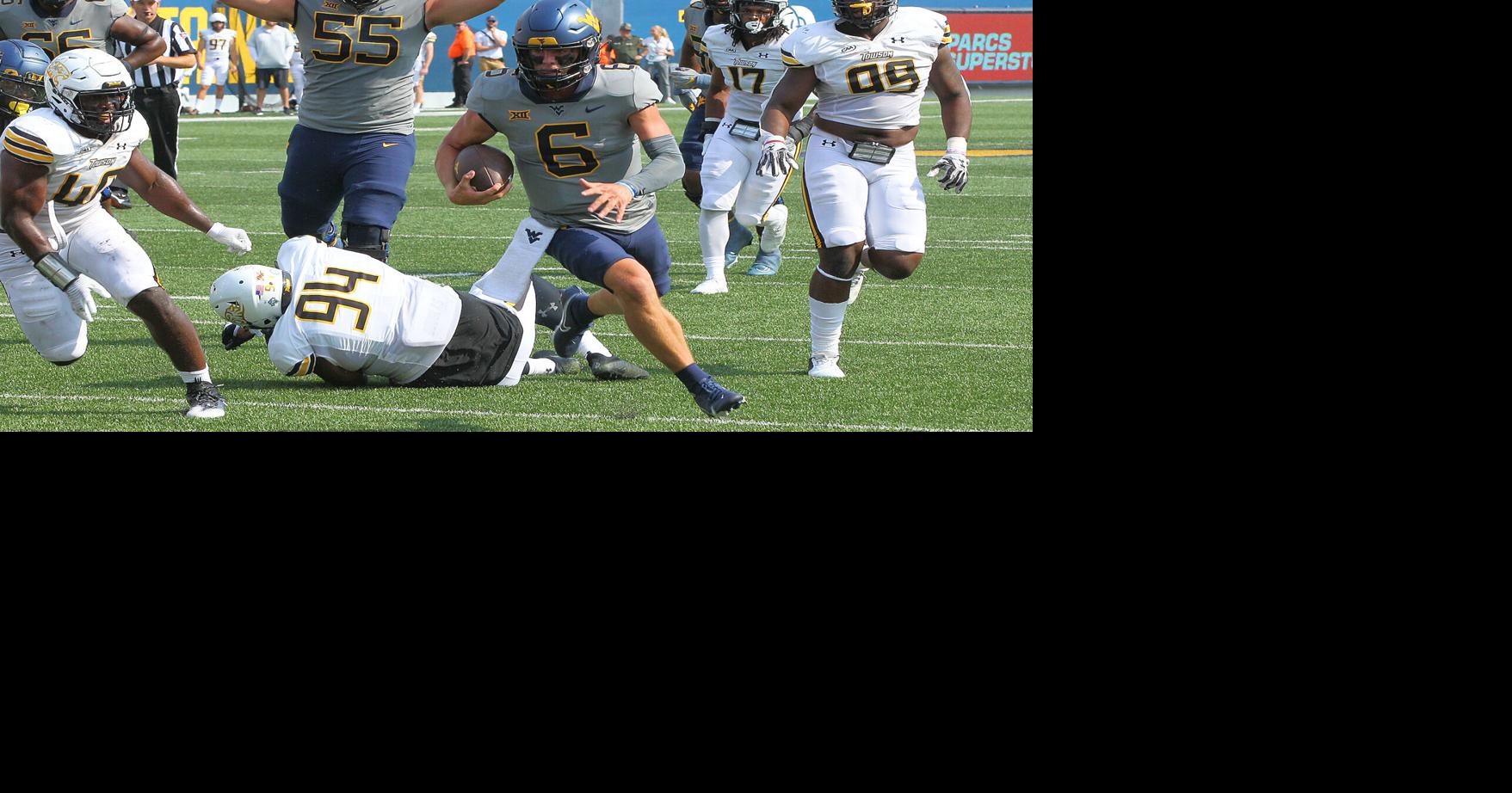 0917 Thomas Rimac signals Garrett Greene TD | West Virginia University ...
