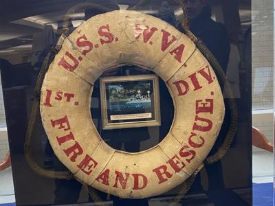 USS West Virginia life preserver (copy)