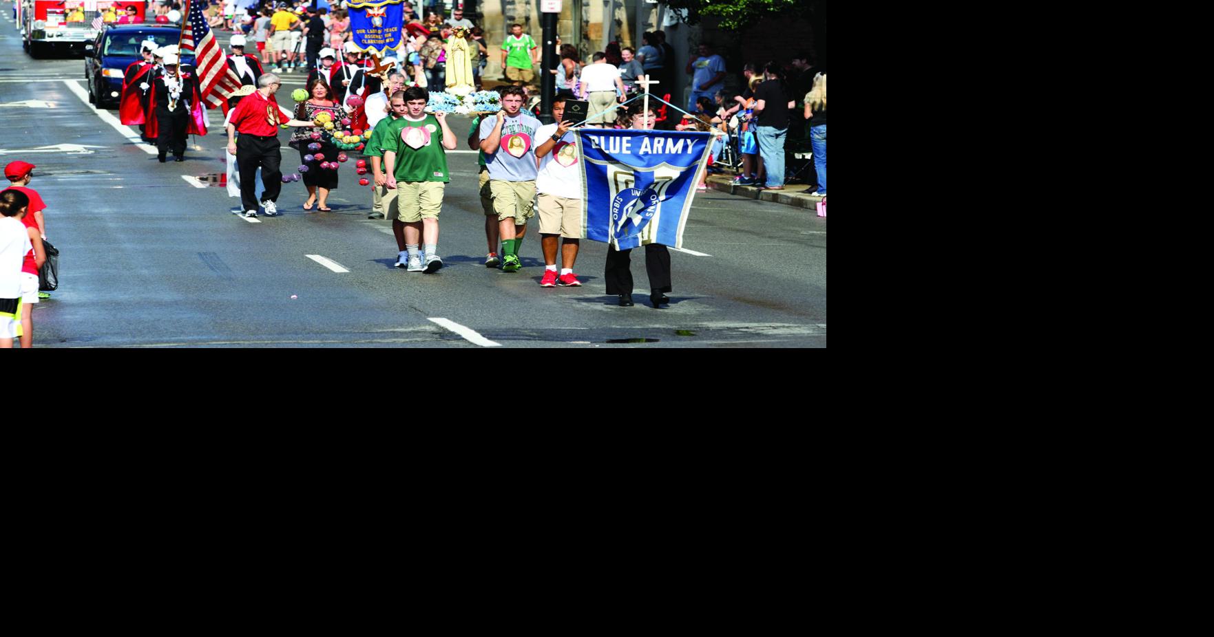 Many people came out to Clarksburg Saturday afternoon to watch the Italian Heritage Festival