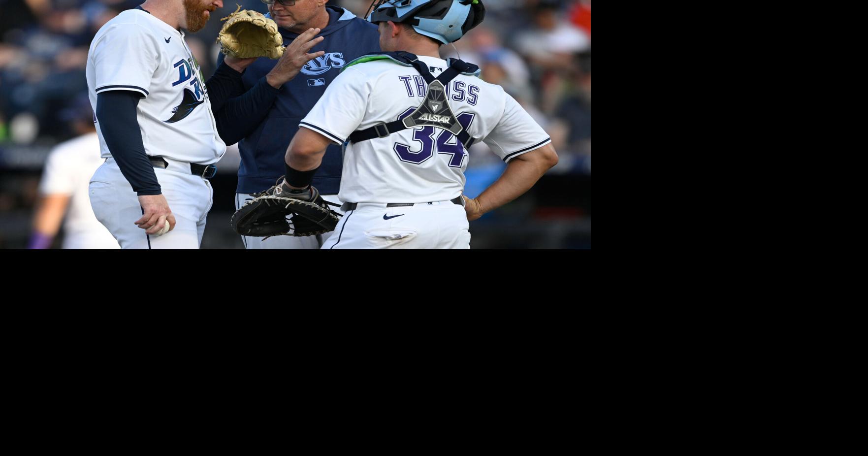 World Series Rays Snyder Baseball