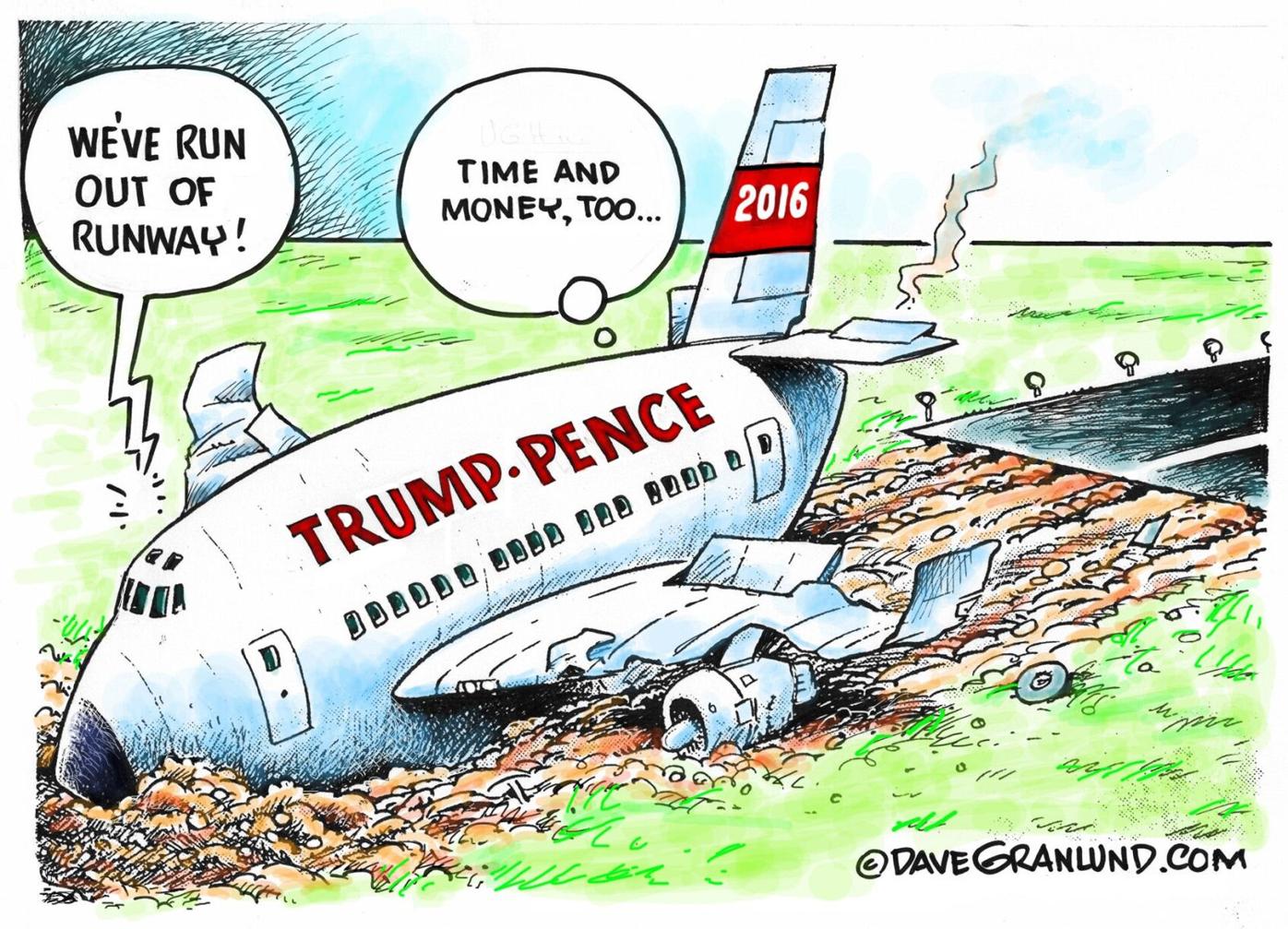 Granlund cartoon: Runway mishap | Opinion for Mineral County, WV and ...