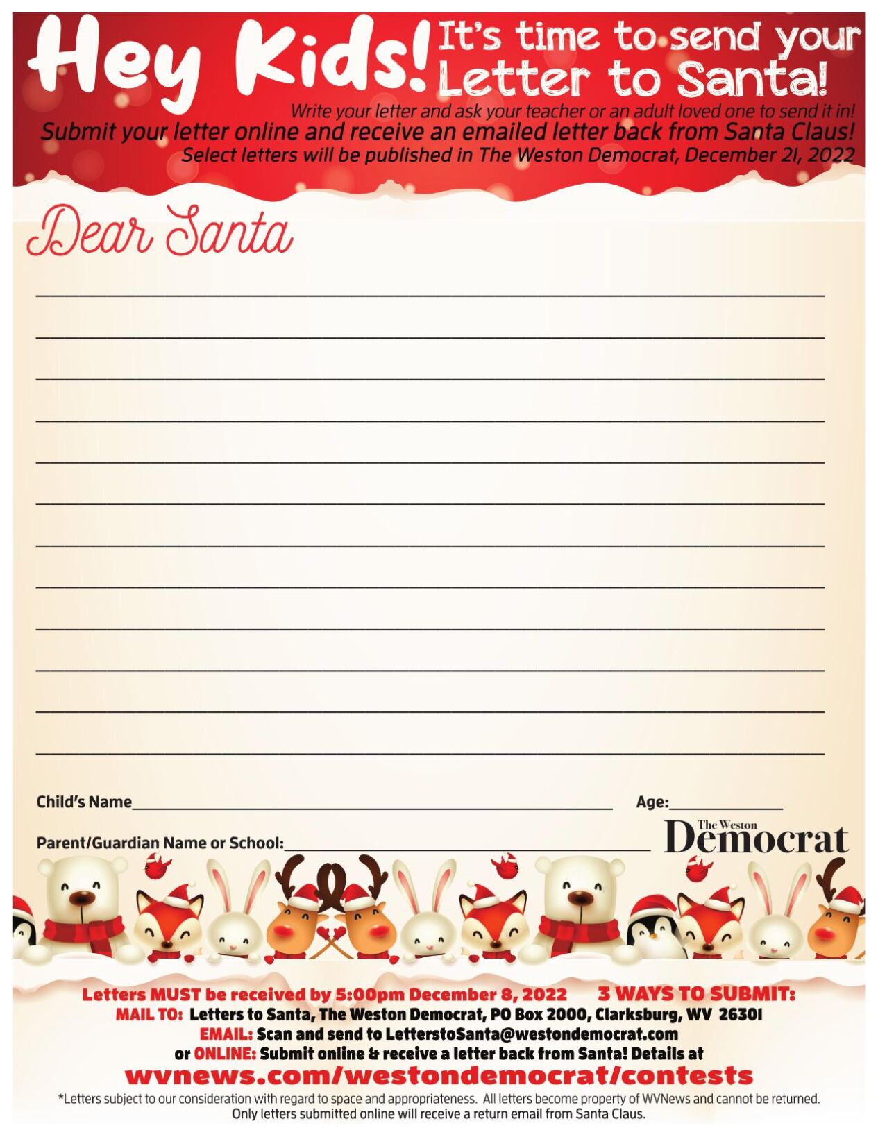 Letters To Santa (December 2022), PDF, Santa Claus