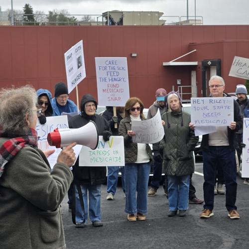Protests held outside West Virginia offices of U.S. Congress members