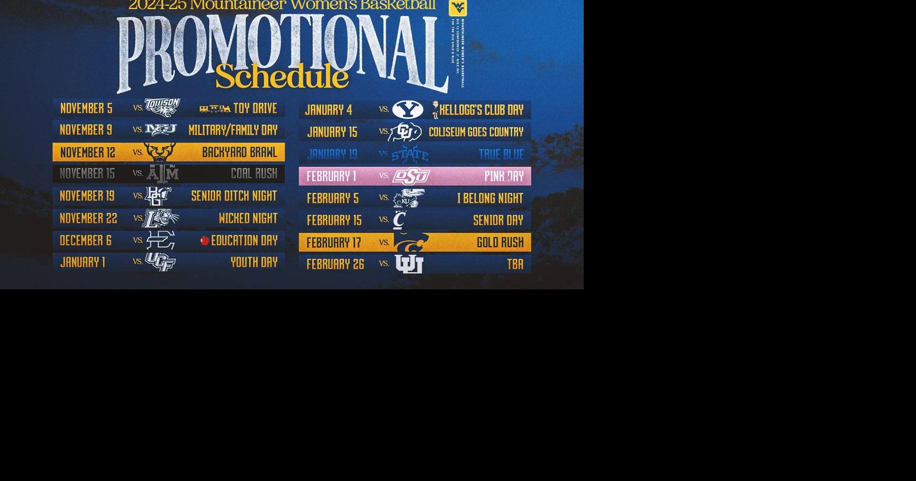 The Definitive Guide To The Wvu Womens Basketball Schedule Mark Your Calendars For Thrilling Action