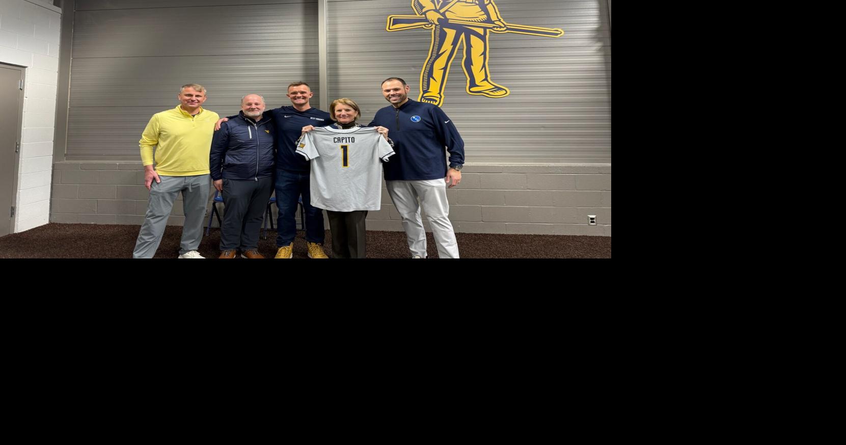 U.S. Senator Shelley Moore Capito (R-W.Va.) visits the WVU Baseball Biomechanics and Performance Center in Morgantown, W.Va. on Wednesday, January 21, 2026.