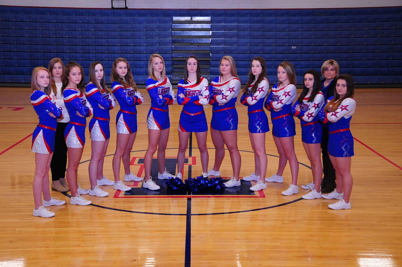 North Central West Virginia high school cheerleading squads prepare for