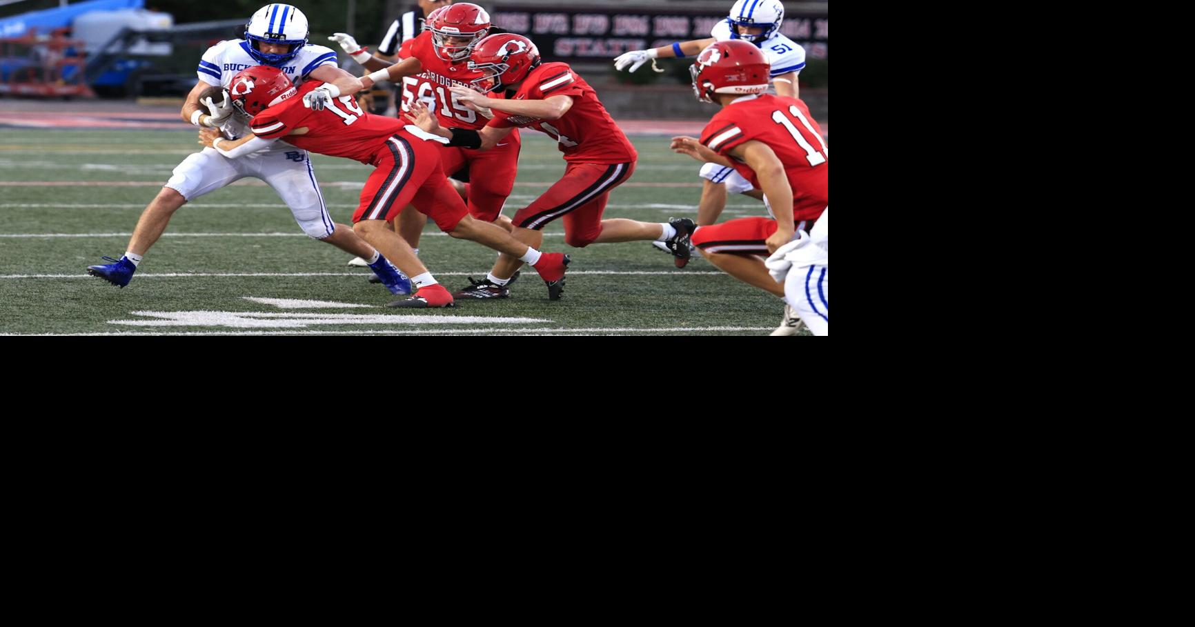 Bridgeport and Buckhannon-Upshur football