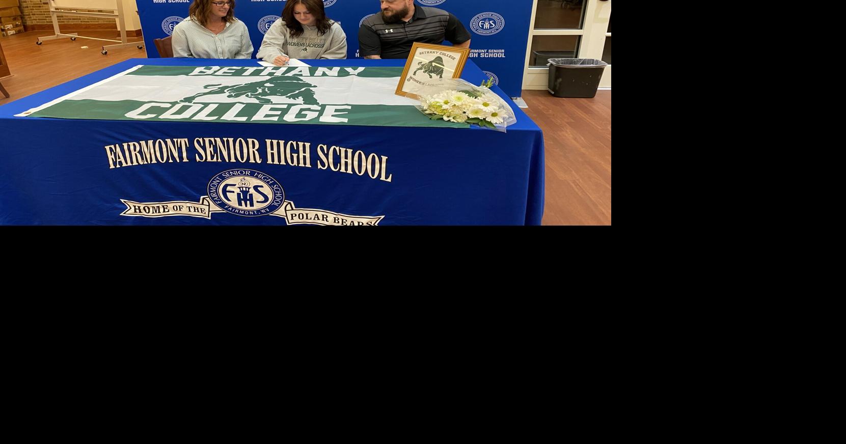 Fairmont Senior’s Brylee Stevens and Beatrice Clevenger sign letters of intent