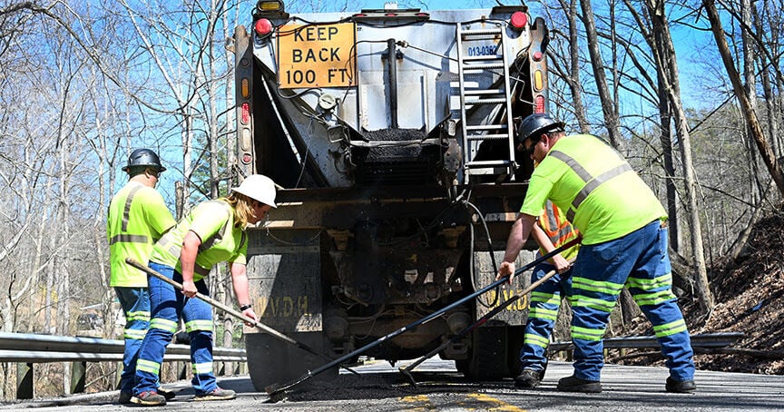 Road Crews Address Potholes on Routes in Harpers Ferry Area