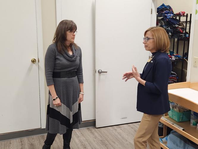 USDA reps visit Fairmont, West Virginia, based Mon. County WIC office