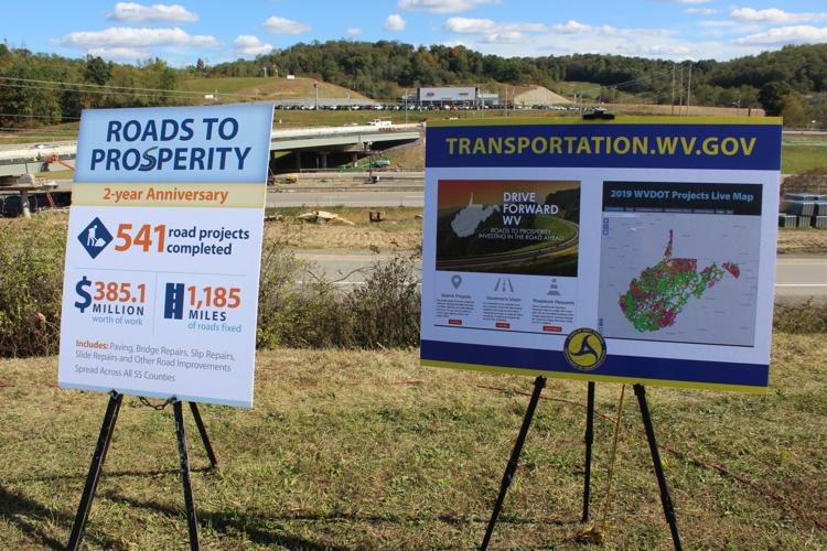 Gov. Jim Justice, officials, give update on Roads of Prosperity