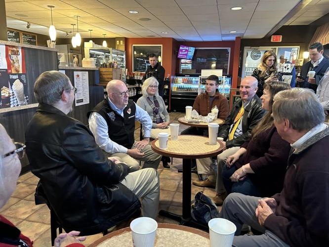 Hogan kicks off 10day bus tour in Garrett County Garrett News