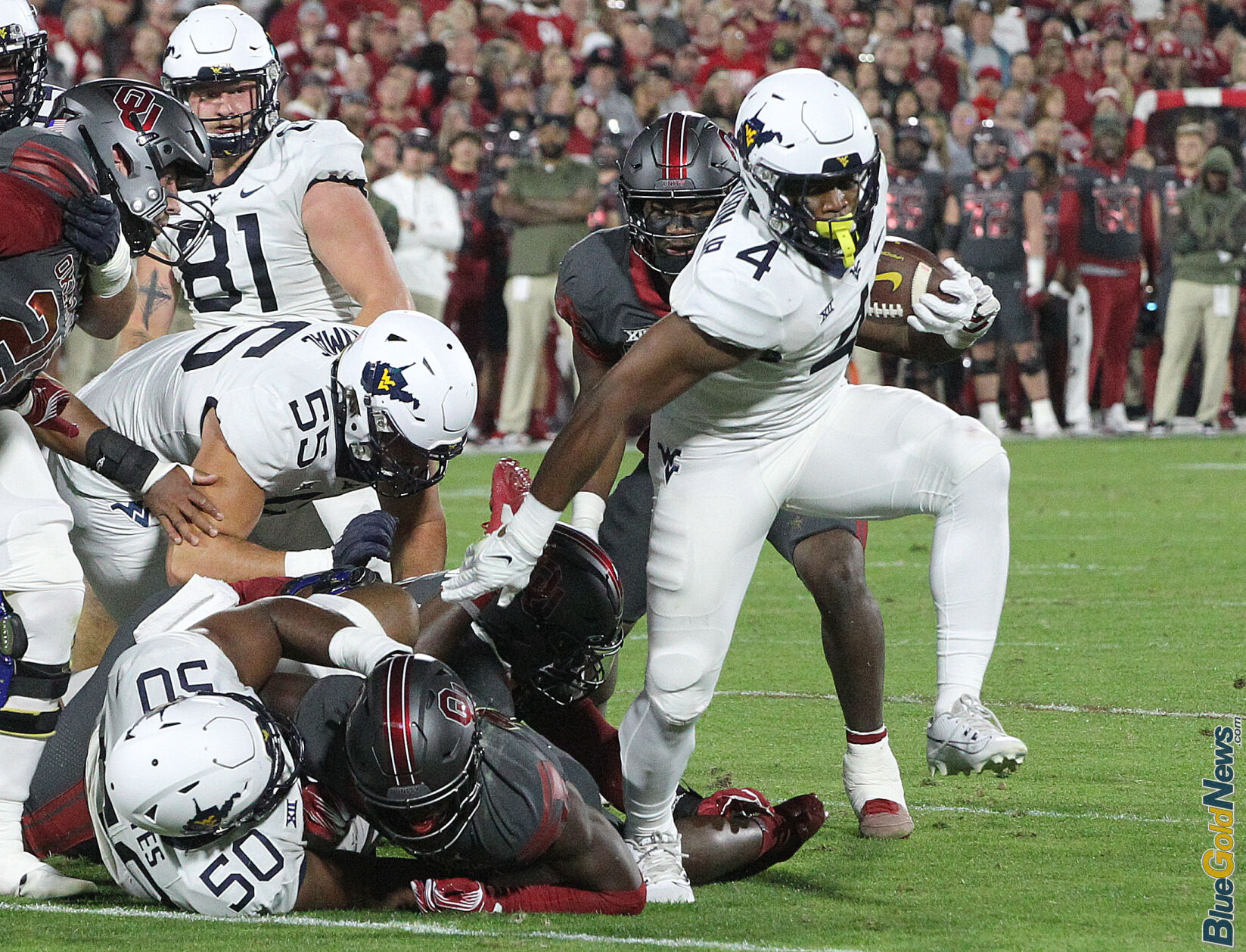 Grading The Mountaineers: Oklahoma Overpowers WVU | West Virginia ...