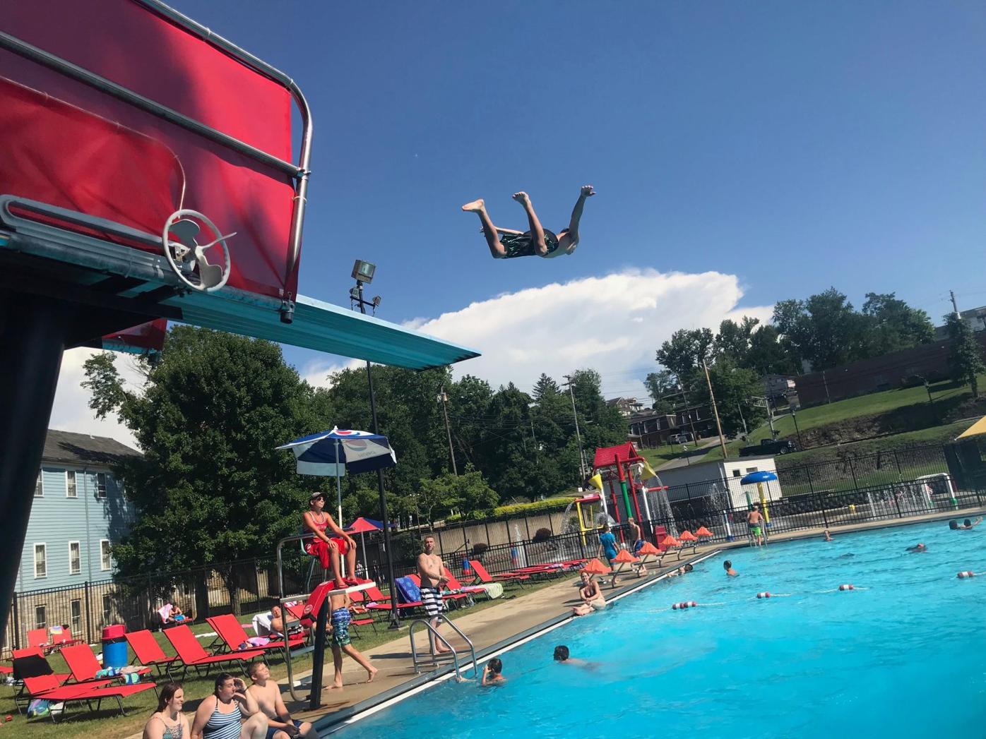 Bridgeport City Pool offers many amenities for those looking to beat
