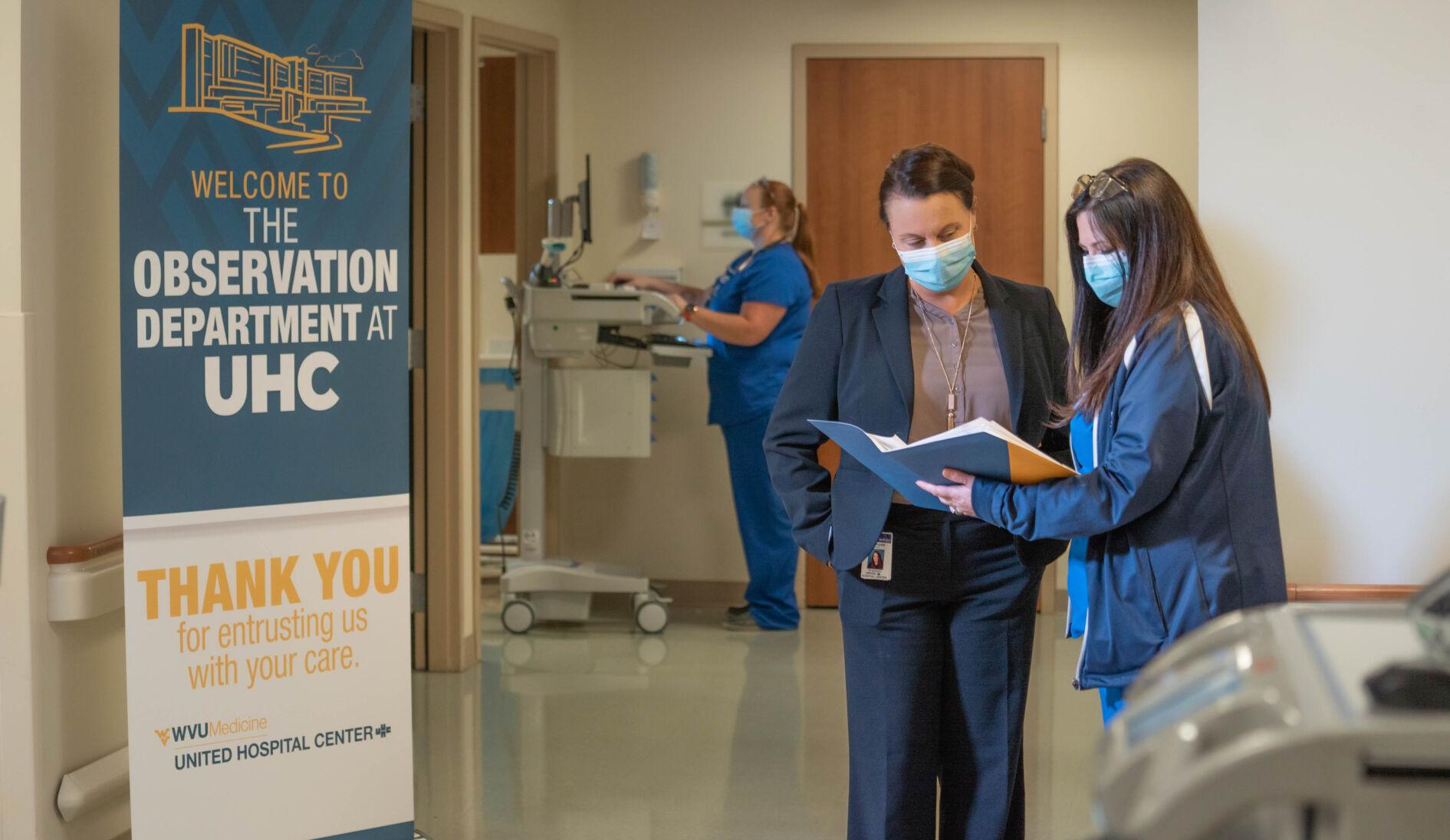 WVU Medicine United Hospital Center 8Bed Observation Department WV