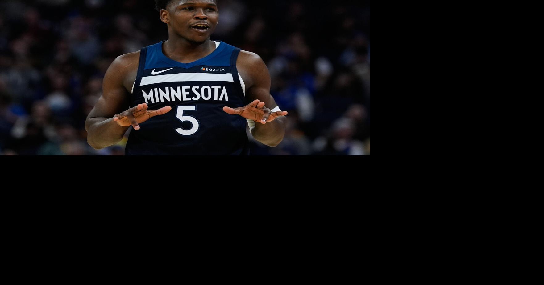 Wolves' Anthony Edwards available for game vs. Mavericks | Pro Sports ...