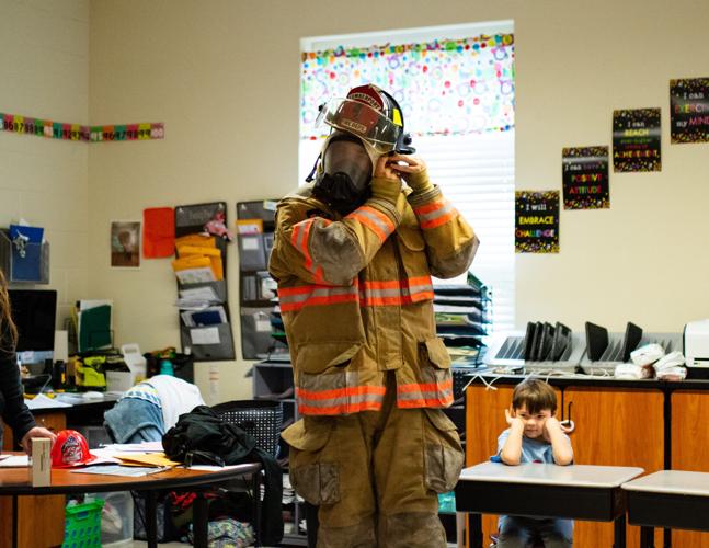 Fire safety taught to kindergartners at Lumberport Elementary Local