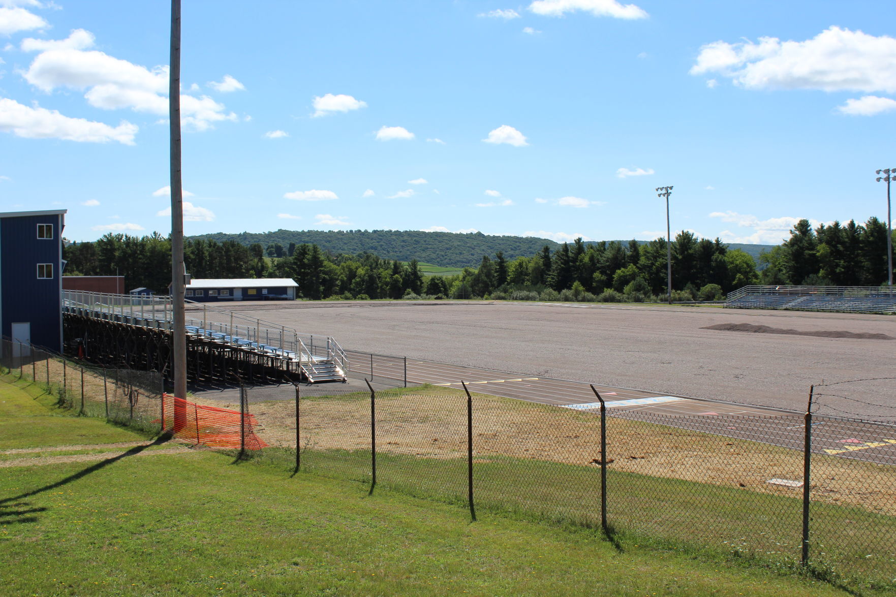 football turf construction