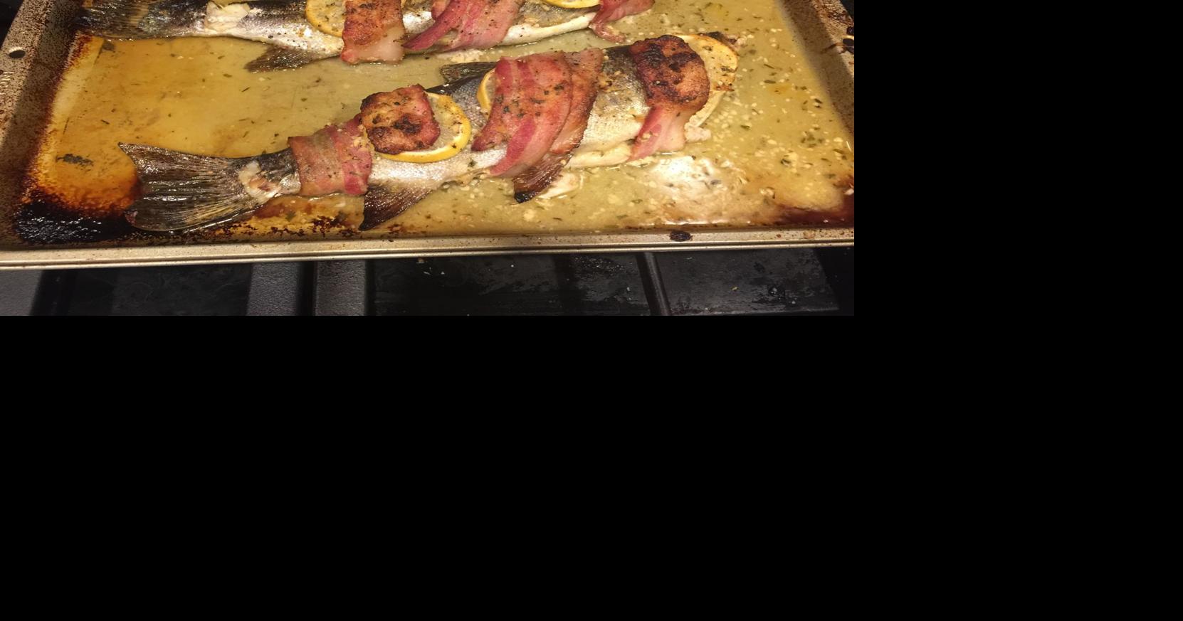 Fare Report Bacon Wrapped Rainbow Trout Bon Appetit