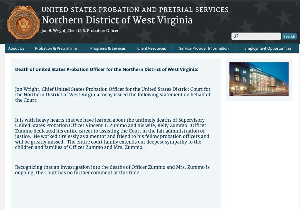 Police Federal Probation Officer Mortally Shoots Wife Then Kills Self On New Year S Day In Bridgeport West Virginia Wv News Wvnews Com