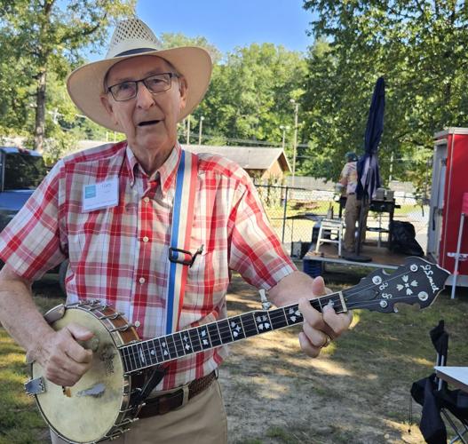 Musicians from North Central West Virginia play together at the Jackson