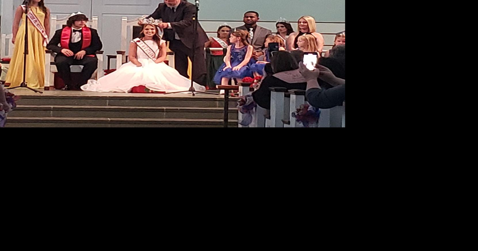 The King and Queen of the Strawberry Festival in Buckhannon, West