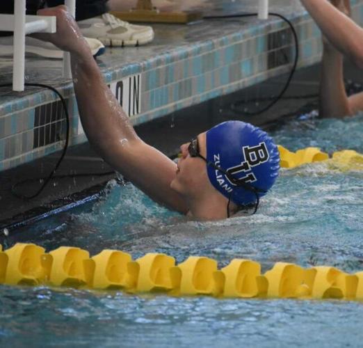 Carter Zuliani, Mallory Hughes pace BuckhannonUpshur swim teams to 6th