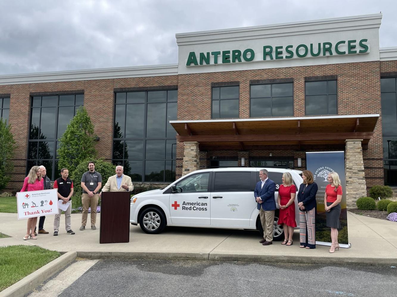 Antero Resources — in Bridgeport, West Virginia — donates vehicle to
