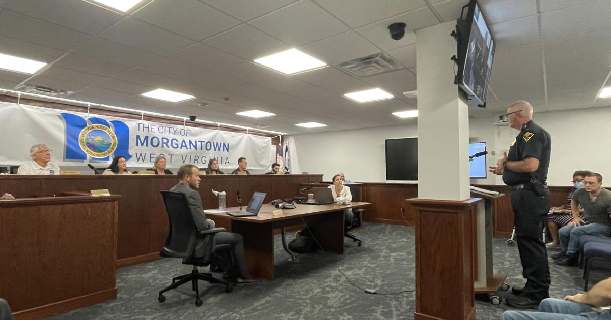 Morgantown (West Virginia) police chief gives department status update ...