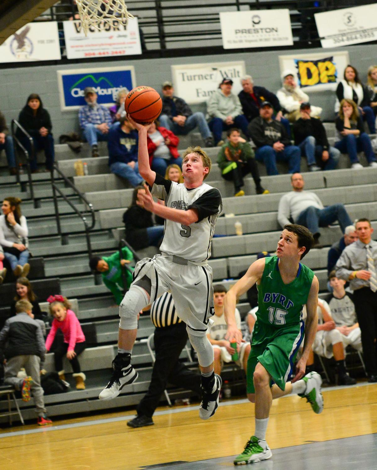 Preston Pride Knights Basketball In Action Lady Knights Fight