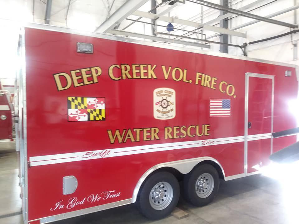 Deep Creek Volunteer Fire Company adds new water rescue trailer ...