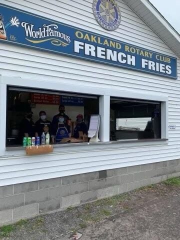 French fry booth
