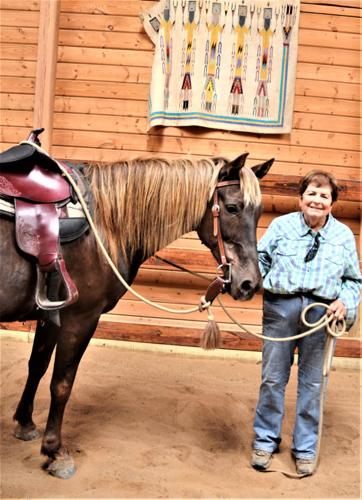 Mare's work at Broken Spoke Stable includes 1,000 riding ...