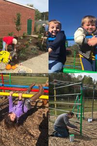 Employees From Lowe S Of Buckhannon Give Facelift To Hodgesville Elementary In Upshur Wv News Wvnews Com