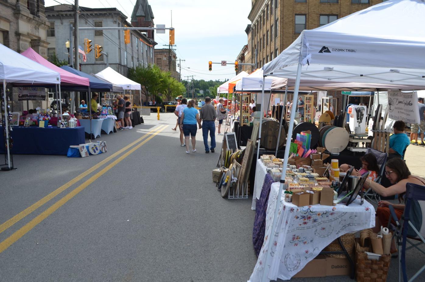 Fairmont, West Virginia, hosts Hometown Market, Art in the Park, Johnnie Johnson Festival WV