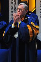 WVU President Gordon Gee urges graduates to remain hopeful while reaching for 'ever-higher summits'