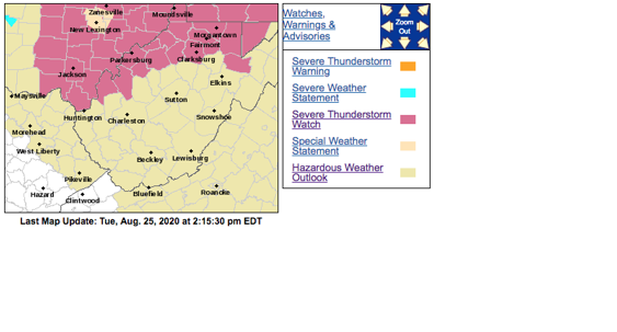 Severe thunderstorm watch in effect for northern, western ...